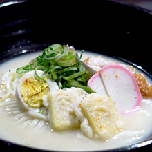 餅天かす汁うどん